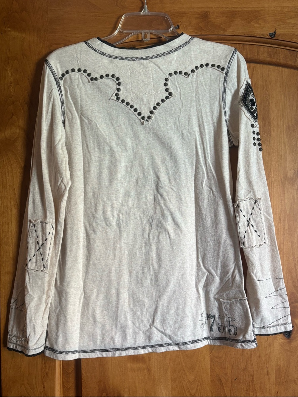 Double D Ranch Hold Fast Long Sleeve Graphic Tee - Picture 3 of 3